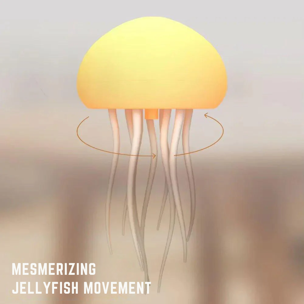 LumiGlow™ – Veilleuse Apaisante en Forme de Méduse