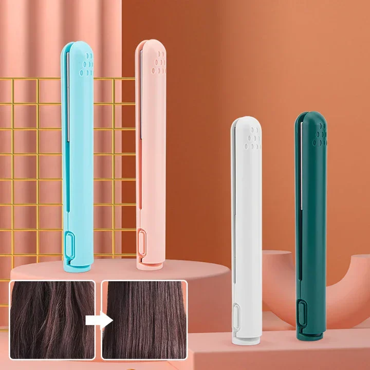 Curluxe™ – Fer à Boucler et Lisser Mini 2-en-1