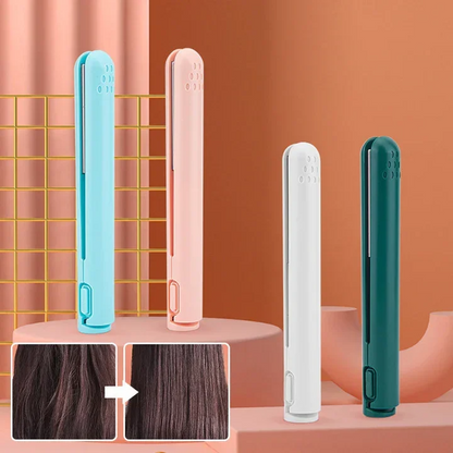 Curluxe™ – Fer à Boucler et Lisser Mini 2-en-1