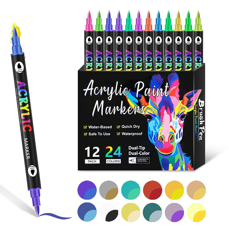 Acrylic Paint Markers – Unleash Bold, Vibrant Creations with Every Stroke