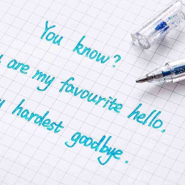 LumiGlide™ – Glitter Gel Pen Collection