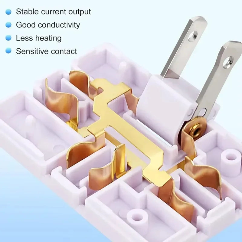 PowerHub™ – Multiprise universelle compacte et stylée (Lot de 3)