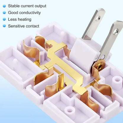 PowerHub™ – Multiprise universelle compacte et stylée (Lot de 3)
