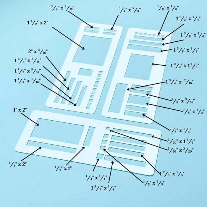 Cahier de pochoirs créatifs PlanSculpt™