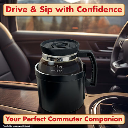 BrewEra™ Tasse à Café en Verre Rétro