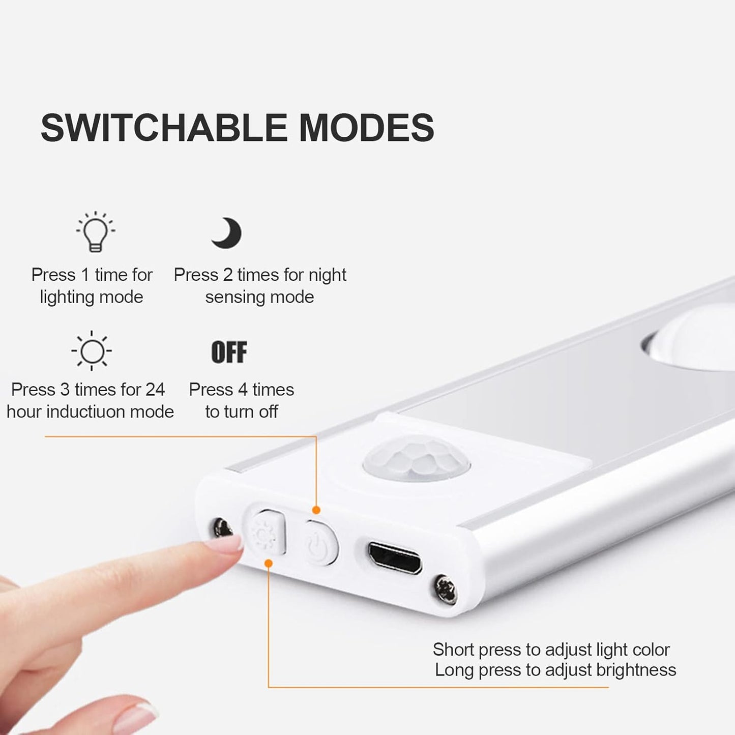 GlowSense™ – Adhesive LED Light with Smart Motion Sensor