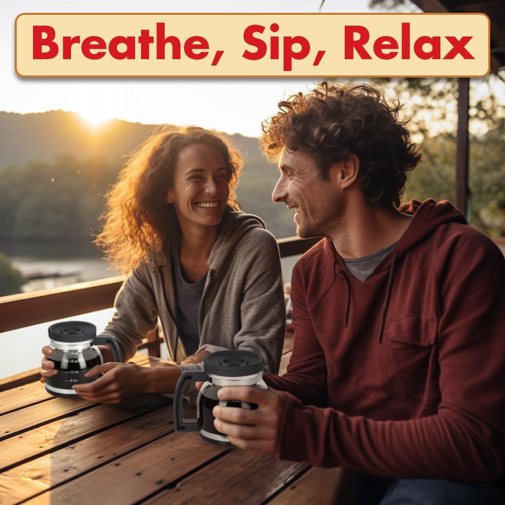 BrewEra™ Tasse à Café en Verre Rétro