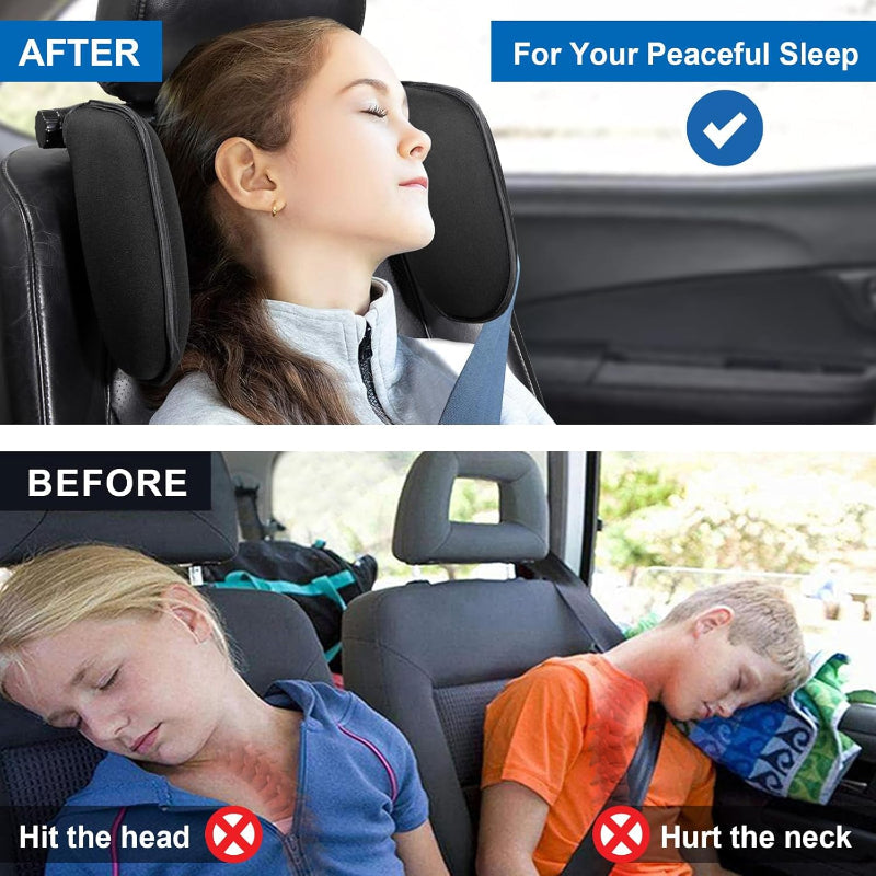 NapRest™ — Appuie-tête de voiture pour des siestes confortables et un soutien cervical optimal