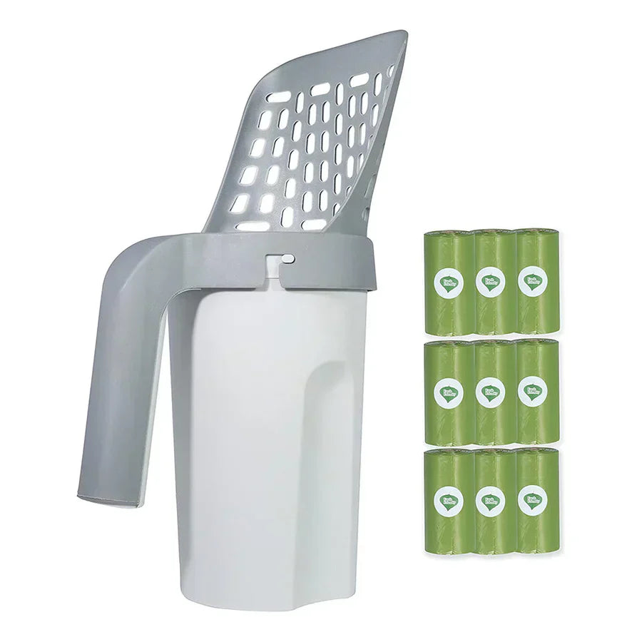 LitterMate™ | Handy Scoop with Built-In Bags