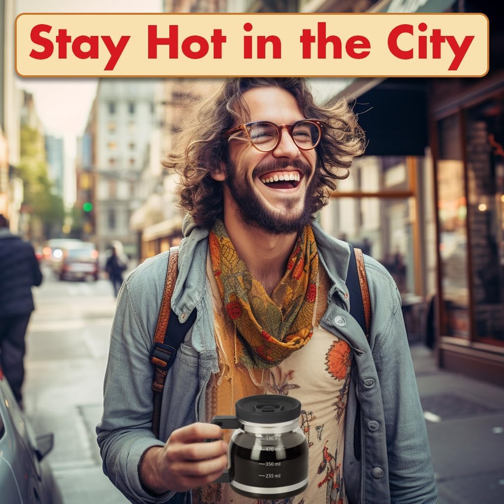 BrewEra™ Tasse à Café en Verre Rétro