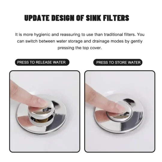 ClearDrain™ Filter – Keep Your Sink Clear, No Plumber Needed