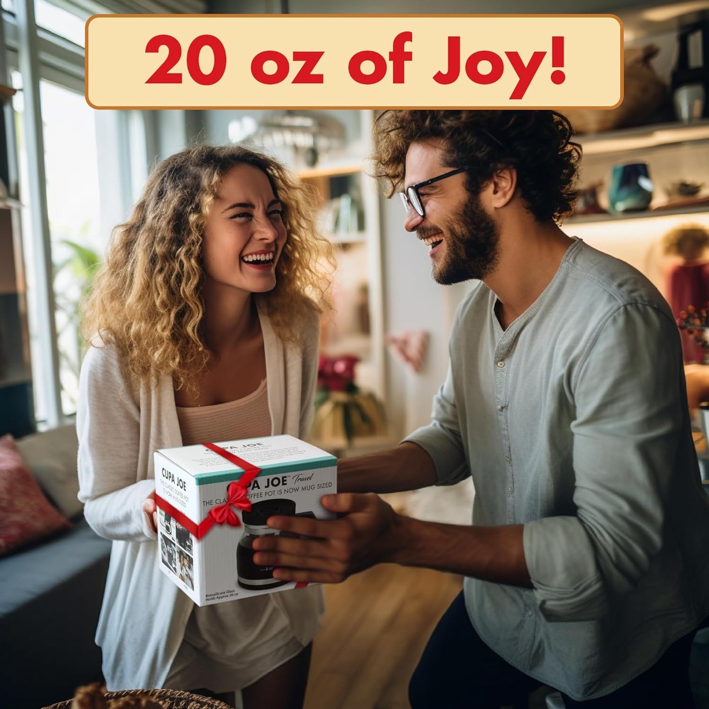 BrewEra™ Tasse à Café en Verre Rétro