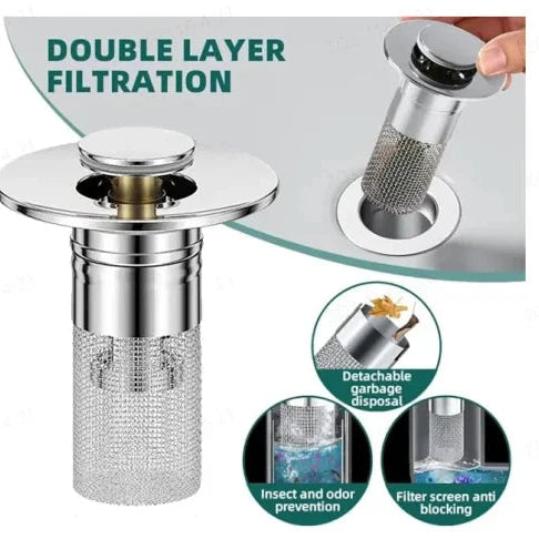 ClearDrain™ Filter – Keep Your Sink Clear, No Plumber Needed