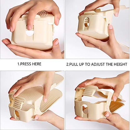 StackNStore™ – Ensemble d'Organiseurs de Chaussures (x3)