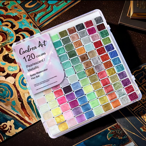 LumiTide™ – Radiant Pearlescent Watercolors