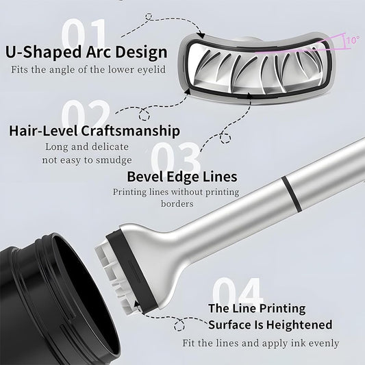 GlamStamp™ – Ensemble de stylos tampons de maquillage faciles et rapides