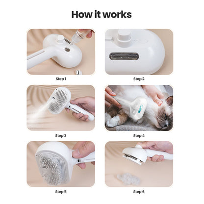 Pawlish™ – Brosse de toilettage pour animaux domestiques, pour un pelage sain et heureux