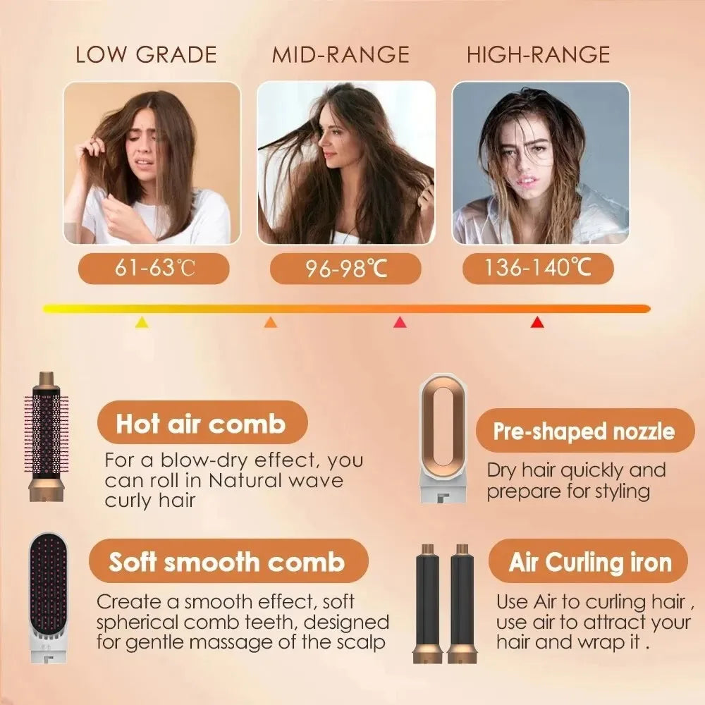 StylePro™ | 5-in-1 Hair Styler