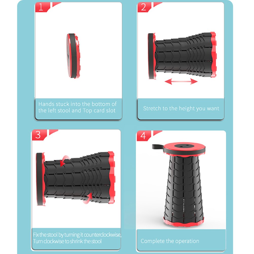 SitGo™ – Tabouret Pliable Portable