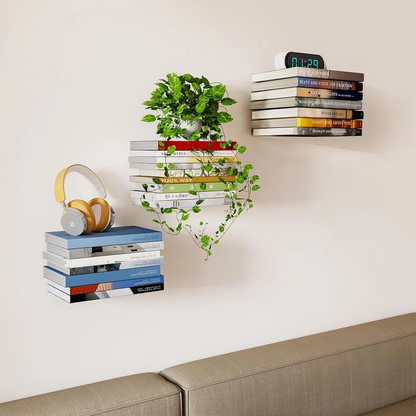 FloatShelf™ – L’étagère à livres invisible pour un look moderne et flottant
