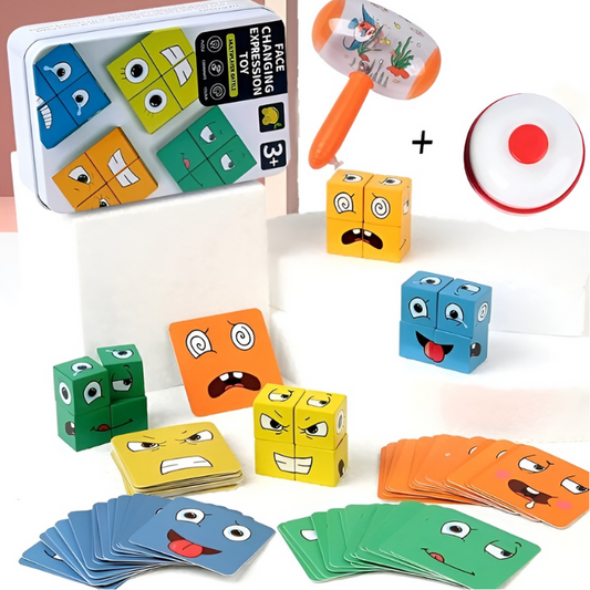 EmotiPlay™ – Wooden Educational Toy for Emotions & Motor Skills