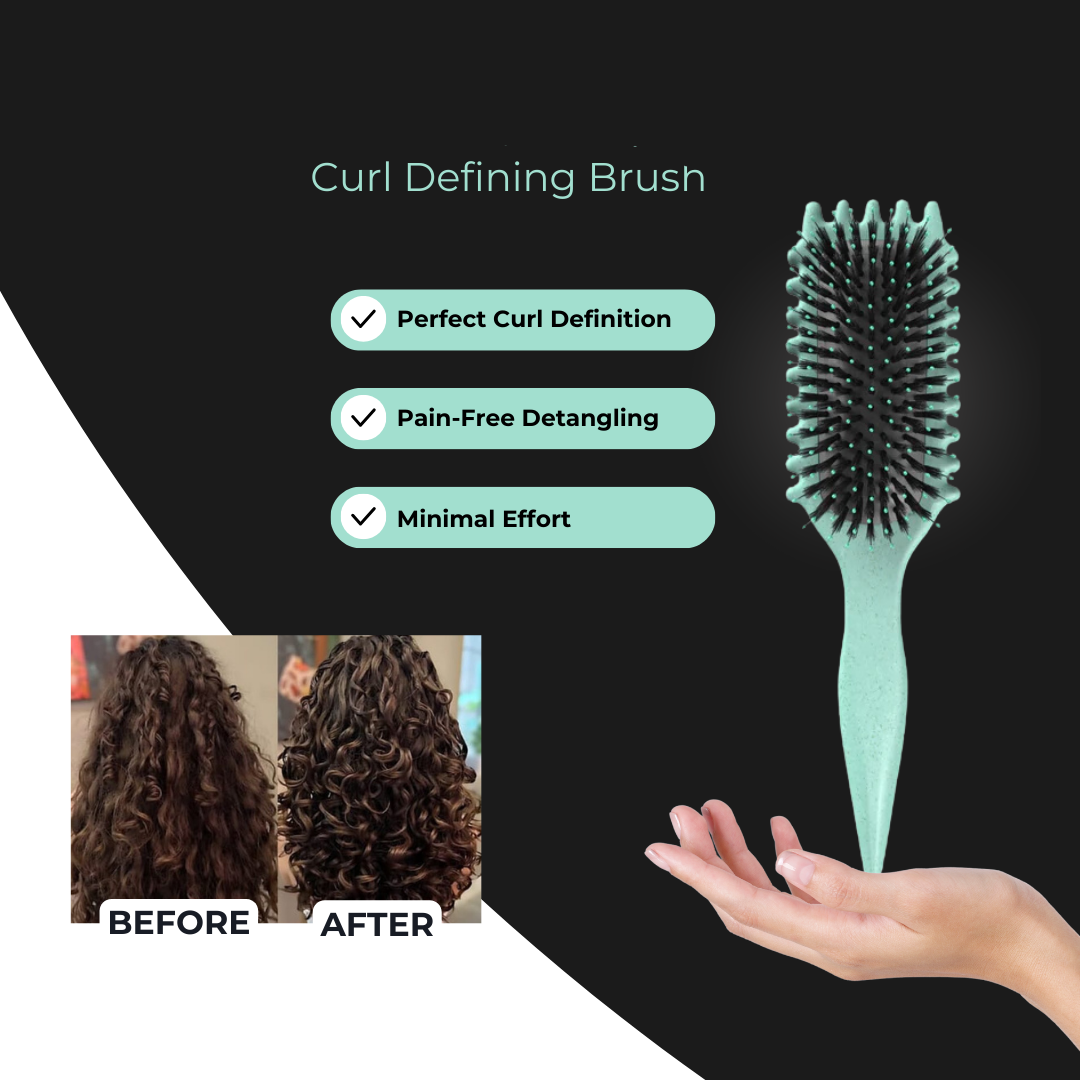 CurlPerfect™ Brosse à cheveux – Boucles définies, sans frisottis