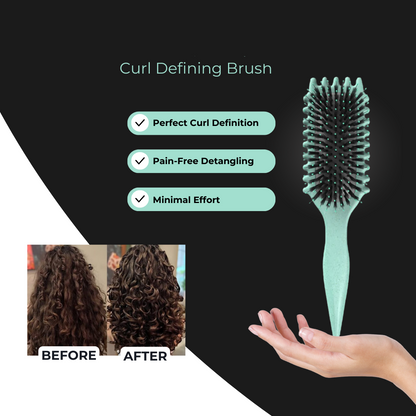 CurlPerfect™ Brosse à cheveux – Boucles définies, sans frisottis