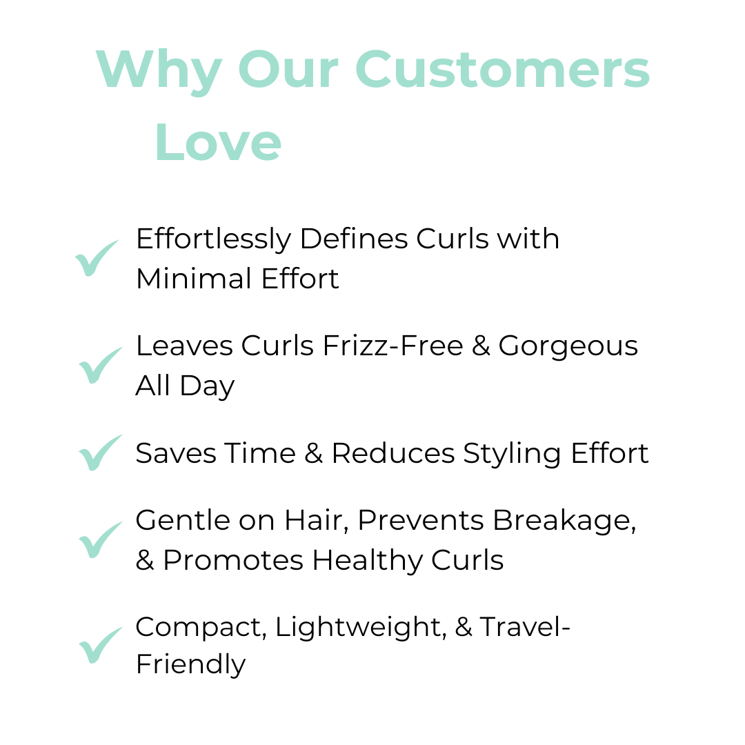 CurlPerfect™ Brosse à cheveux – Boucles définies, sans frisottis