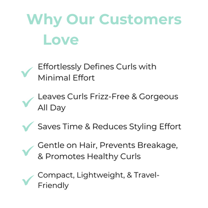 CurlPerfect™ Brosse à cheveux – Boucles définies, sans frisottis