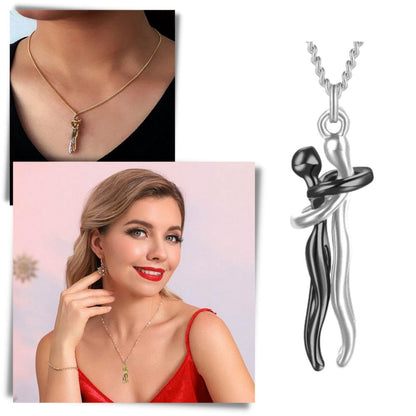 HeartHug™ Collier – Symbole d'Amour et de Connexion