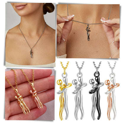 HeartHug™ Collier – Symbole d'Amour et de Connexion