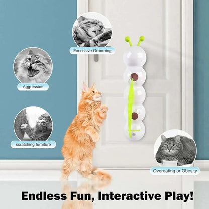 PurrWhirl™ – Jouet interactif pour chats avec mouvements réalistes de vers